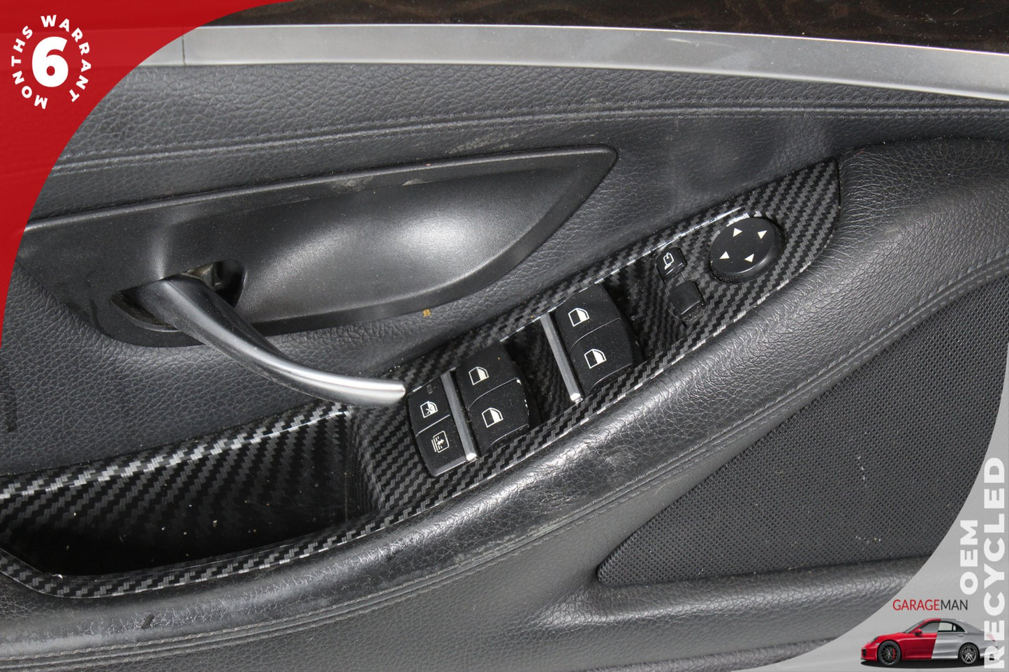 2011-2016 BMW 528i 535i F10 Front Left Driver Side Interior Door Trim Panel OEM