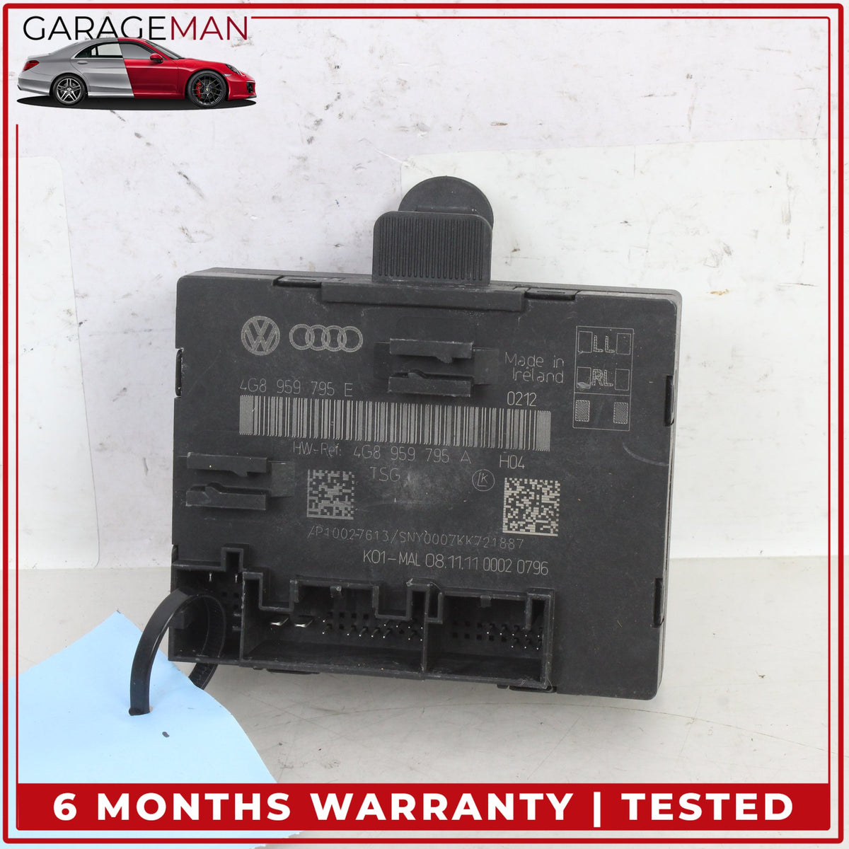 2012-2018 Audi A7 Rear Left or Right Side Door Control Module 4G8959795E OEM