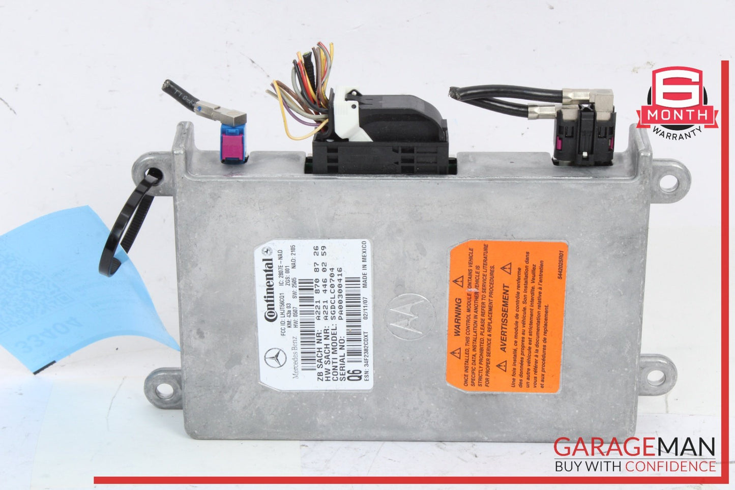 2007-2014 Mercedes S550 W221 Voice Communication Control Module 2218708726