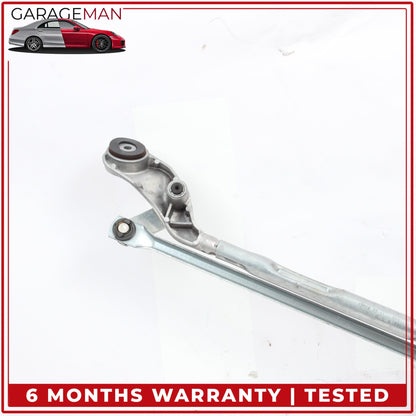 2014-2017 Mercedes W222 S550e Front Windshield Wiper Linkage w/ Motor OEM