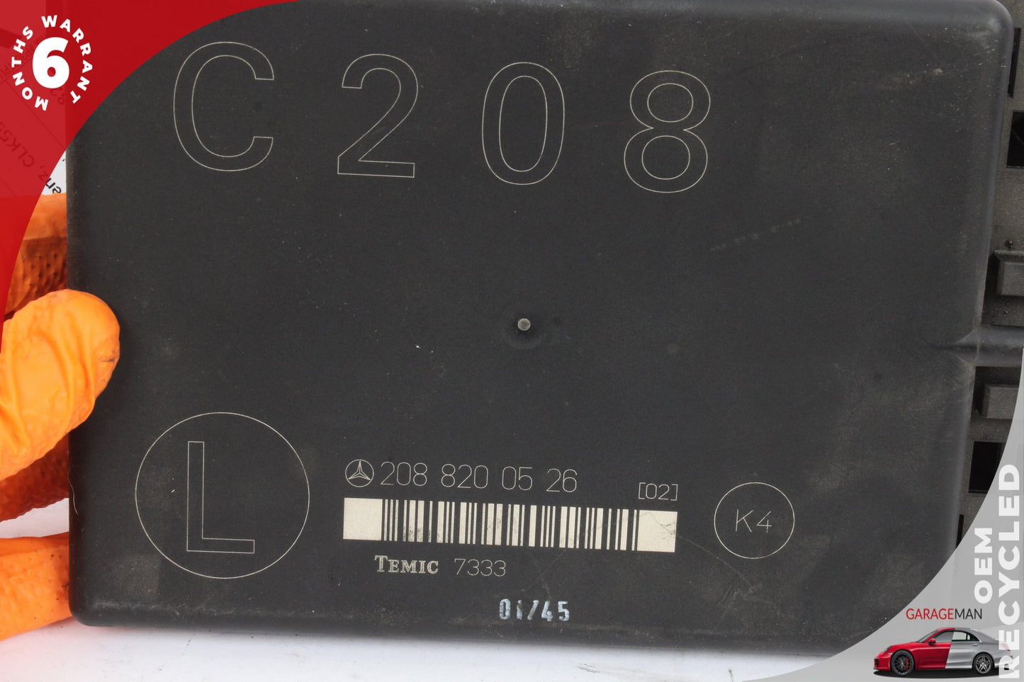 2002 Mercedes-Benz CLK55 AMG W208 Convertible Front Left Seat Control Module 2088200526 OEM