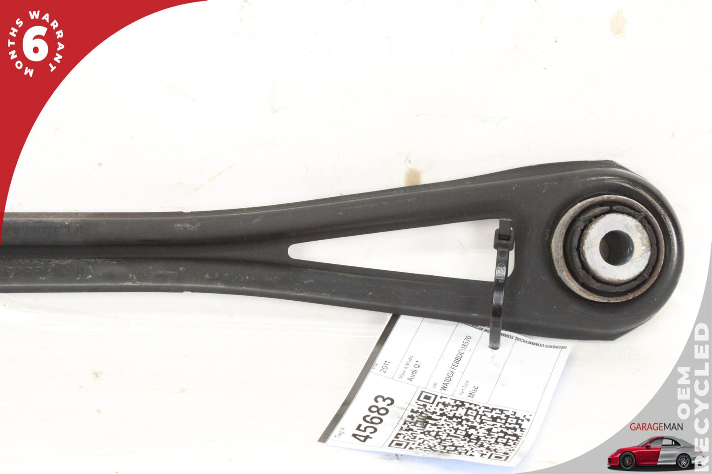 2007-2015 Audi Q7 Rear Left or Right Side Tie Rod Control Arm 7L8501529A OEM