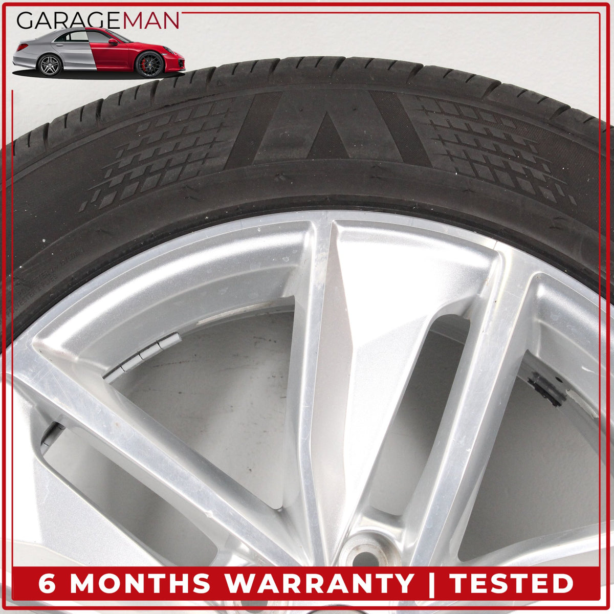 2016-2018 Audi Q3 Front or Rear Side Wheel Rim w/ Kumho Tire 7JX18H2 ET43 OEM