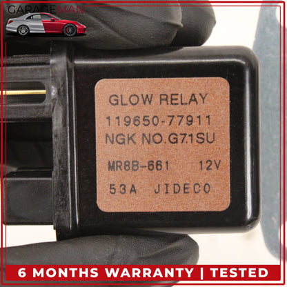 Yanmar 3TNV82A-SYB Glow Plug Safe Relay w/ Flameout Delay Timer Assembly OEM