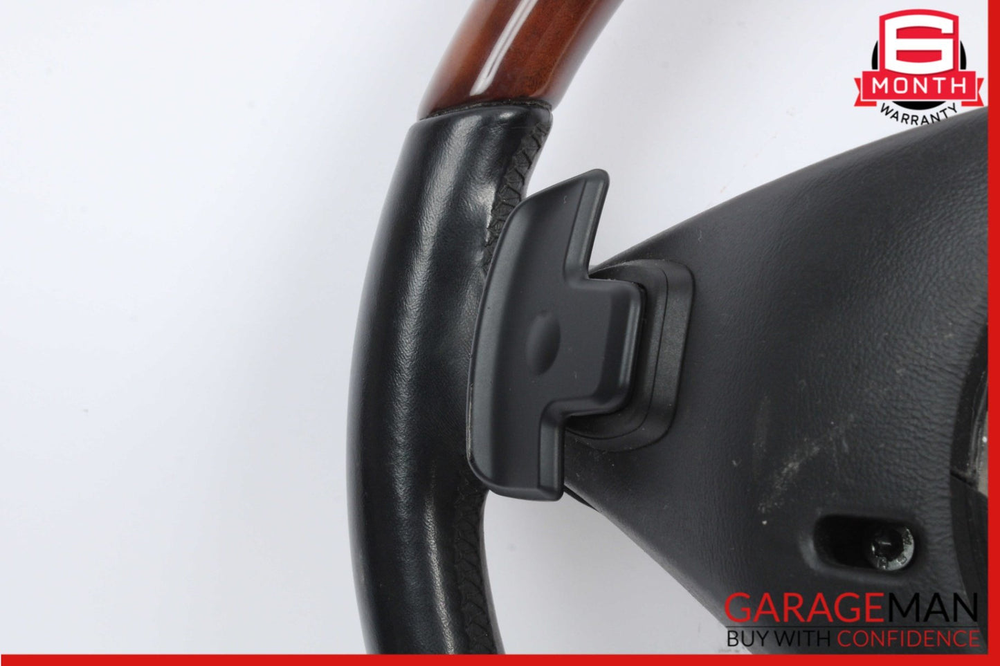 2010-2014 Mercedes-Benz S550 W221 Steering Wheel Wood Trim Black 2219063800 OEM