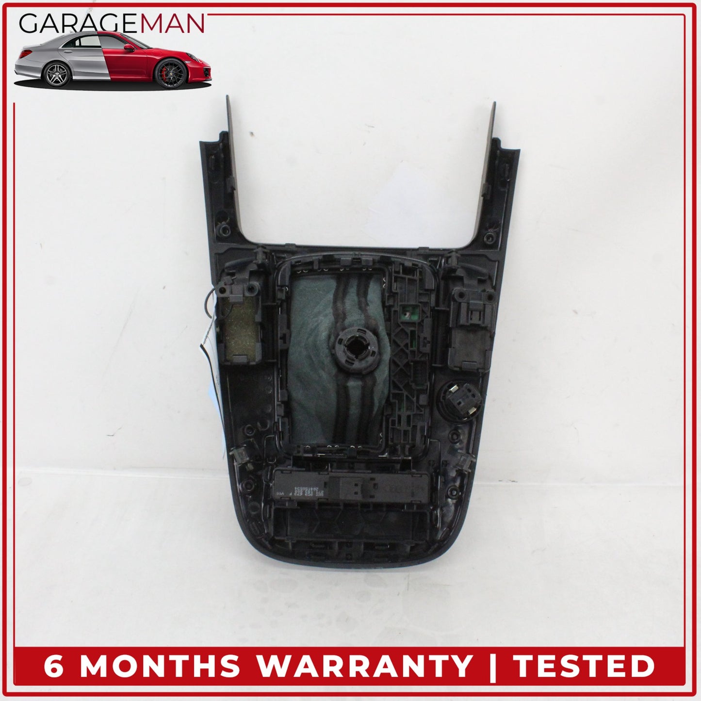 2009-2016 Audi A4 Front Center Console Shifter Knob Boot Trim w/ Switches OEM