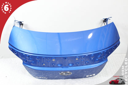 2022-2025 Subaru BRZ Toyota GR86 Rear Trunk Deck Lid Shell Cover Panel Blue OEM