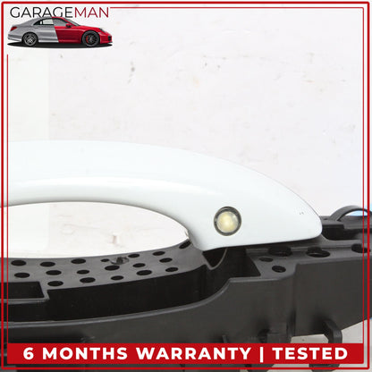 2011-2018 Audi A8 S8 Front Right Exterior Door Handle Glacier White Metallic OEM