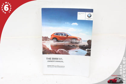 2013 BMW X1 E84 SUV Owner Owner's Manual Set Booklet OEM