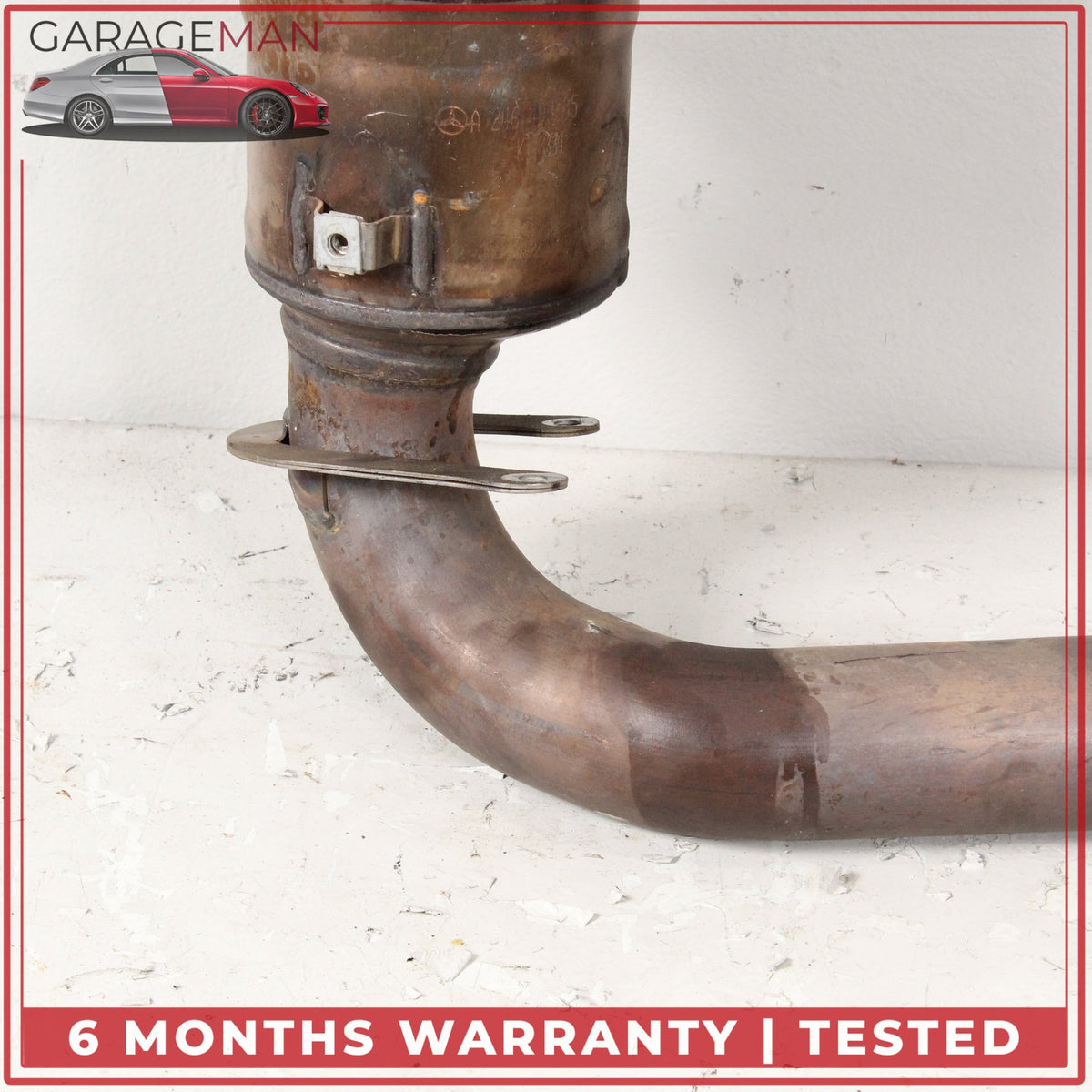 2014-2020 Mercedes C117 CLA250 GLA250 M270 FWD Exhaust Downpipe 2464900514 OEM