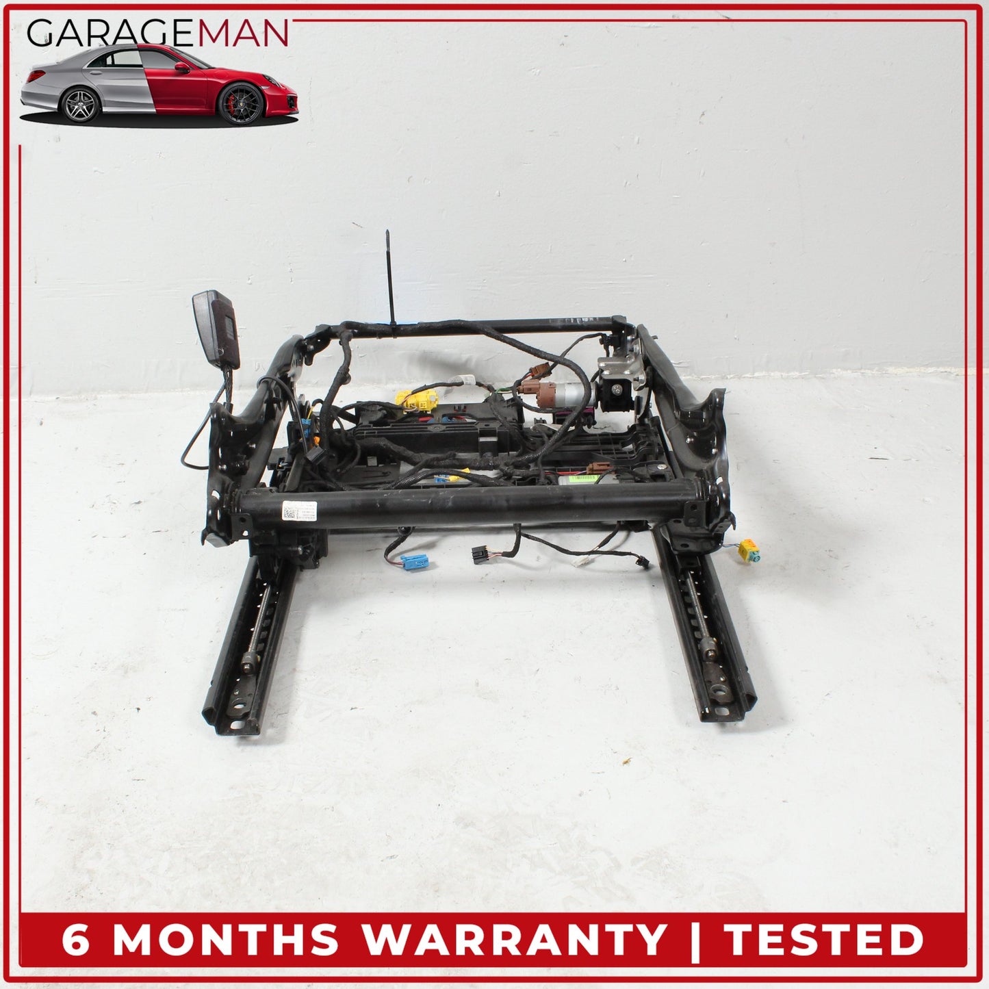 2015-2023 Mercedes W205 C300 Front Right Seat Rail Track Frame w/ Motors OEM