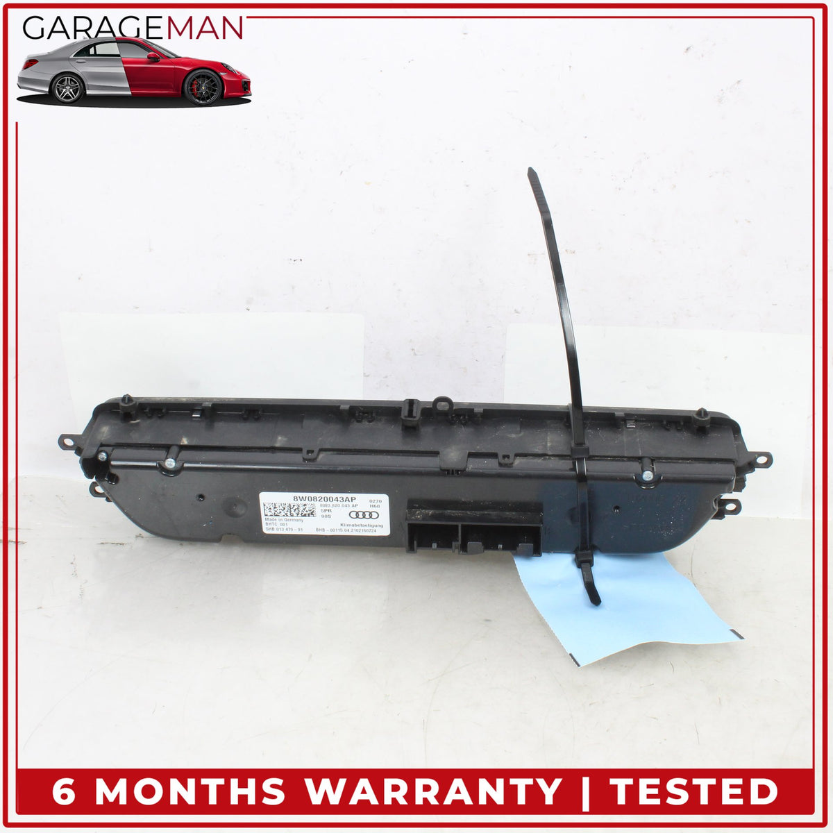 2017-2025 Audi A4 Front AC A/C Temperature Climate Control Panel 8W0820043AP OEM