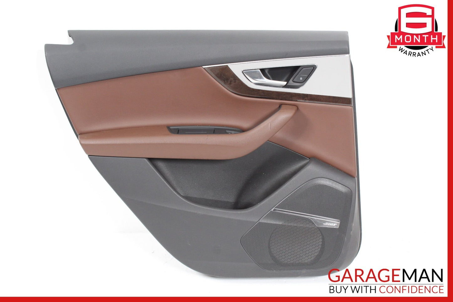 2017-2019 Audi Q7 Rear Left Driver Side Interior Door Trim Panel 4M0867303 OEM