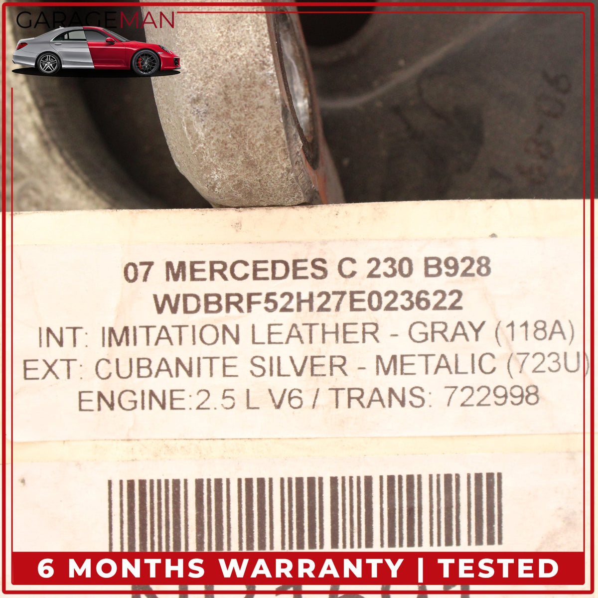 2001-2017 Mercedes W203 C230 Front Left Side Spindle Knuckle Wheel Hub OEM