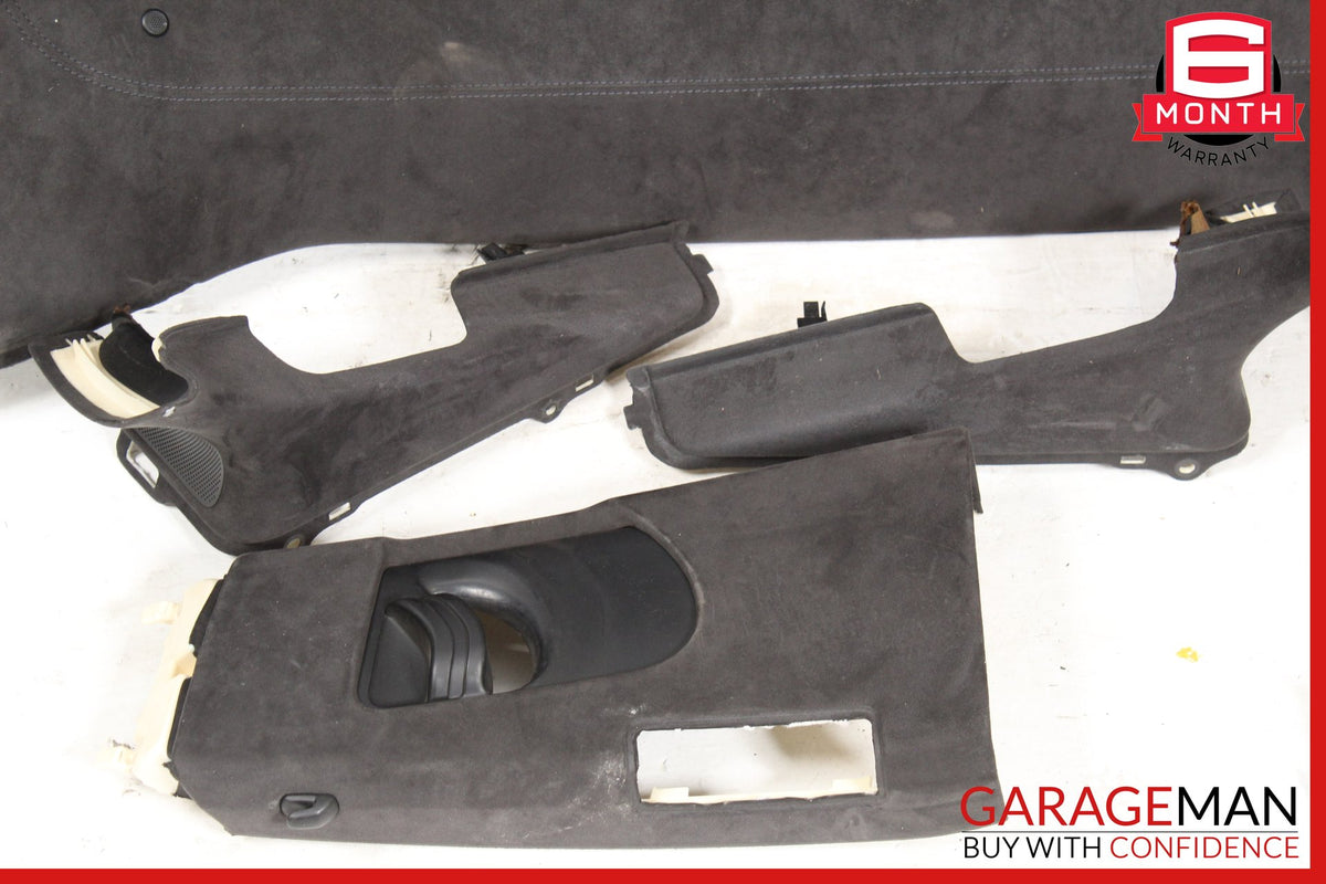 2014-2018 Audi S7 Overhead Roof Headliner w/ Sunvisor & Trim Cover Panel Set OEM