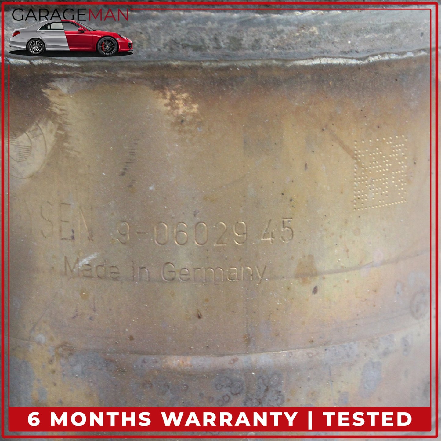 2010-2017 BMW 550i F07 Right Passenger Side Exhaust Downpipe 7645440 OEM