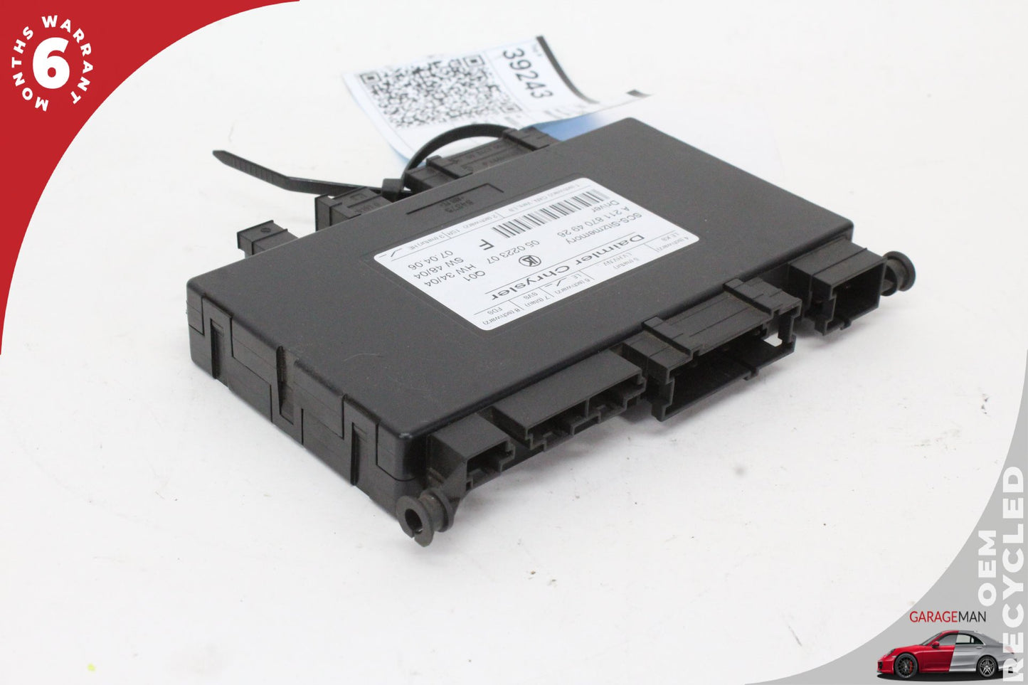 2003-2012 Mercedes W219 CLS500 Front Left Seat Control Module 2118704926 OEM