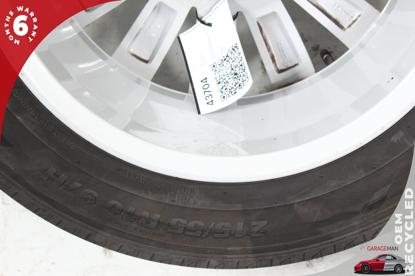 2014-2018 Fiat 500L 13 Spoke Wheel Rim w/ Tire 6.5JX16H2 ET39 735585995 OEM