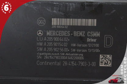 2015-2023 Mercedes W205 C300 C350e Front Left Seat Control Module 2059006402 OEM