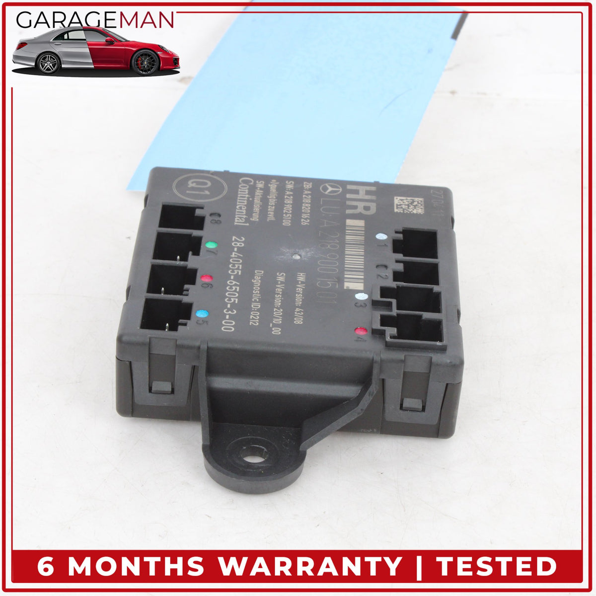2008-2018 Mercedes-Benz C250 W204 Right Rear Door Control Module 2189001501 OEM