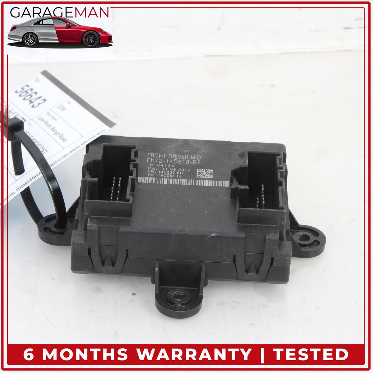2014-2017 Land Rover Range Rover L405 Front Left Side Door Control Module OEM