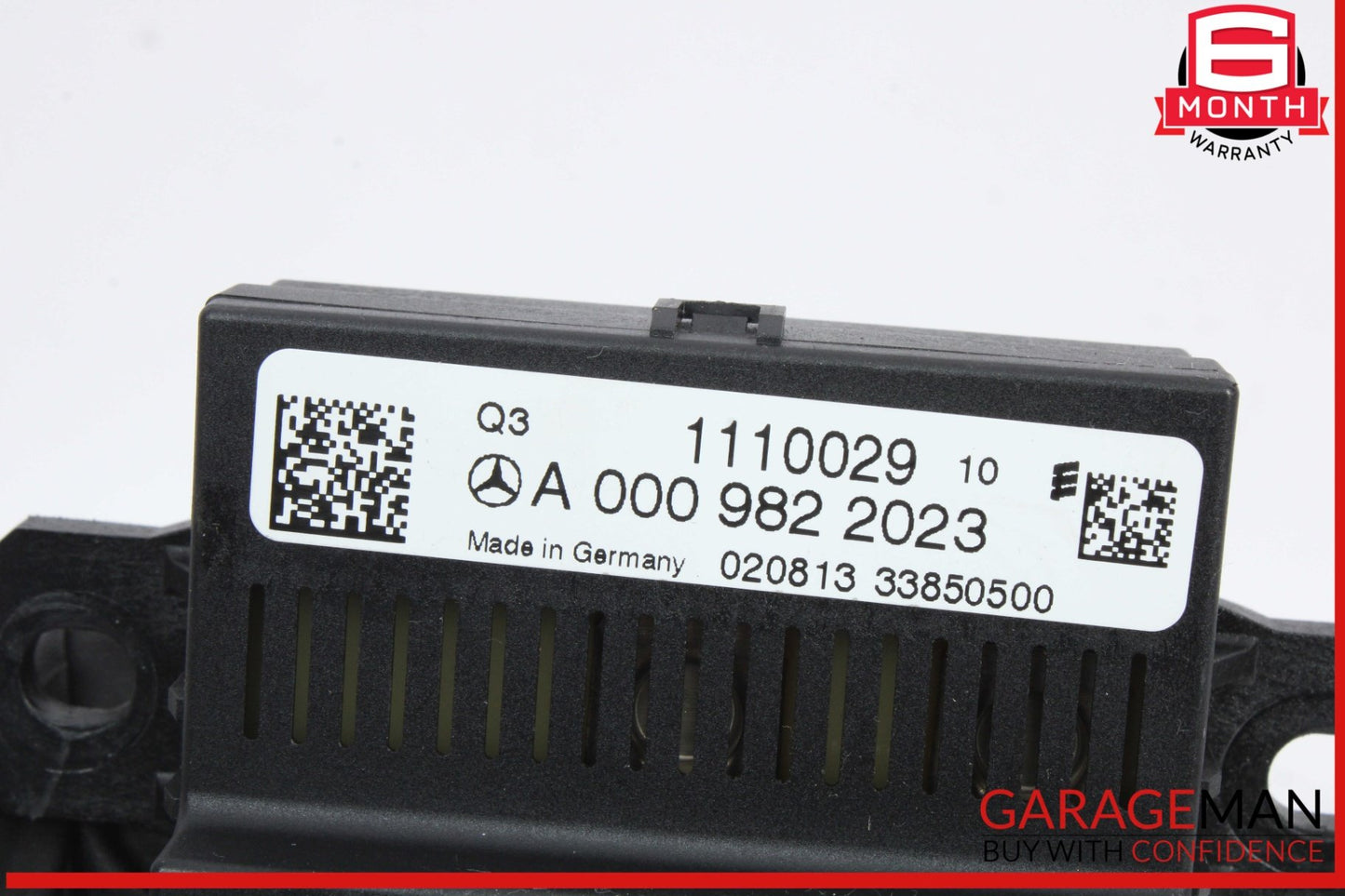 2006-2018 Mercedes-Benz E250 W212 Battery Monitoring Control Module 0009822023