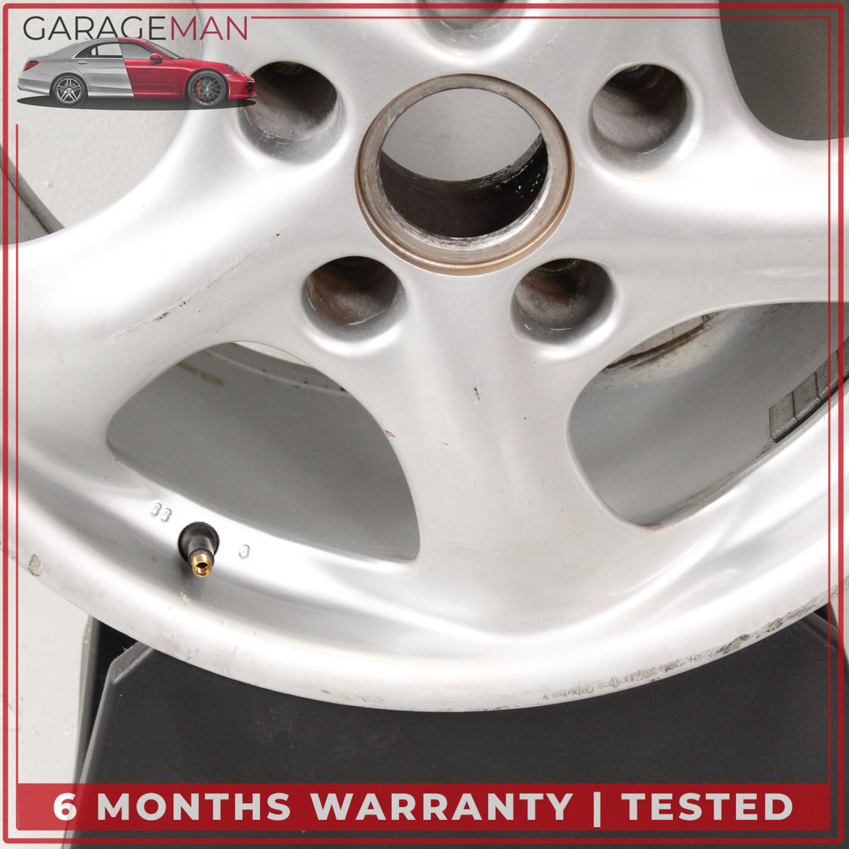 1999-2001 Porsche 911 Carrera 996 Rear Side Wheel Rim 9X17 ET55 99636212800 OEM