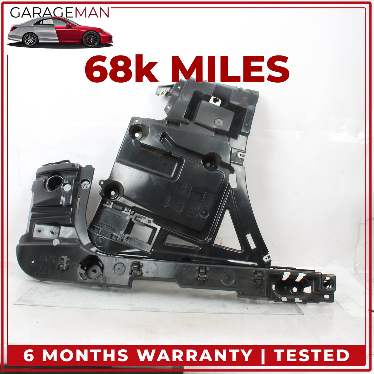 2018-2024 BMW X3 Rear Left Side Bumper Guide Mount Support Bracket 7400665 OEM
