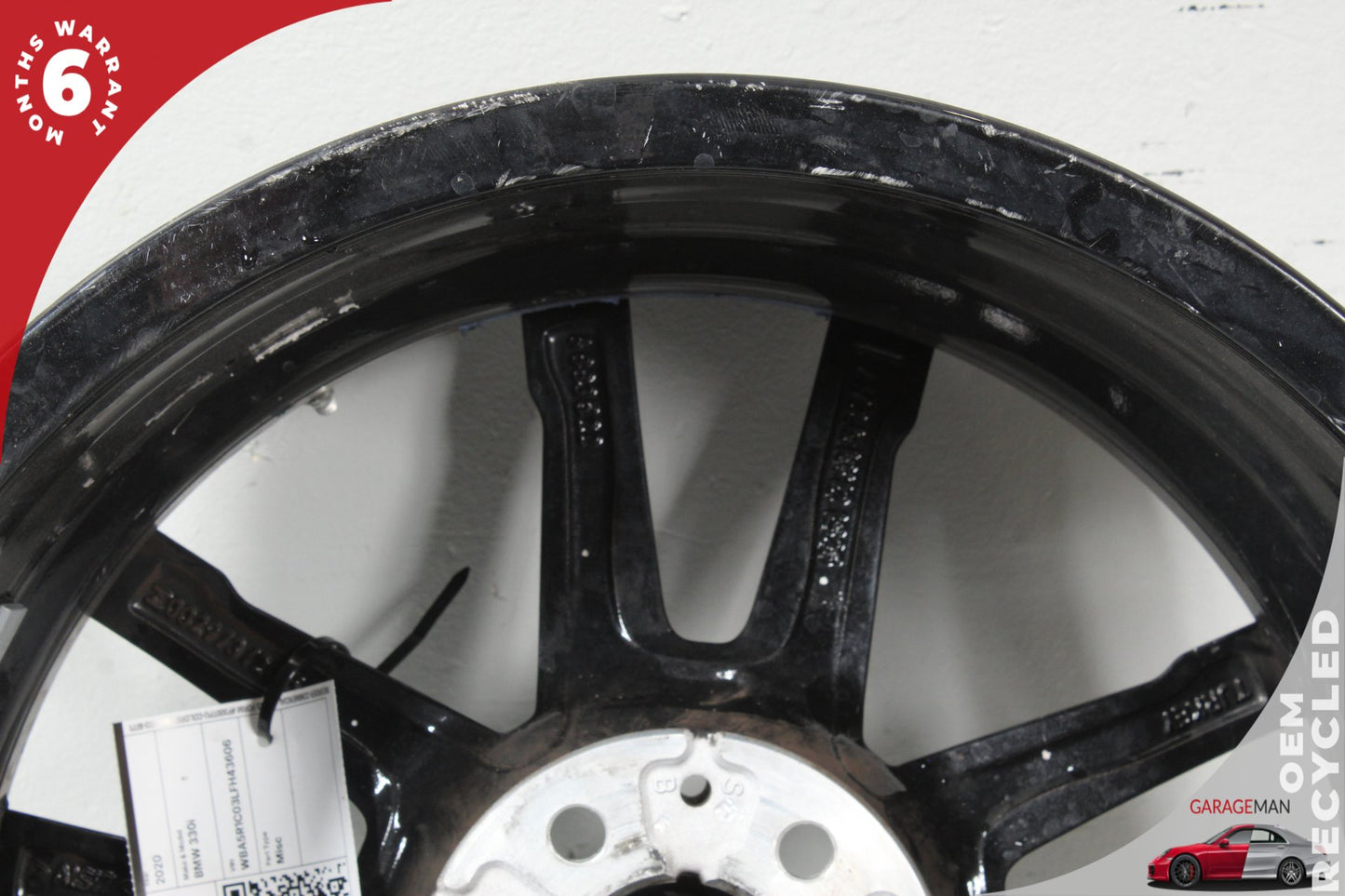 2019-2024 BMW 330i G20 Wheel Rim 18x7.5J ET25 w/ Tire Pressure Sensor 6883522