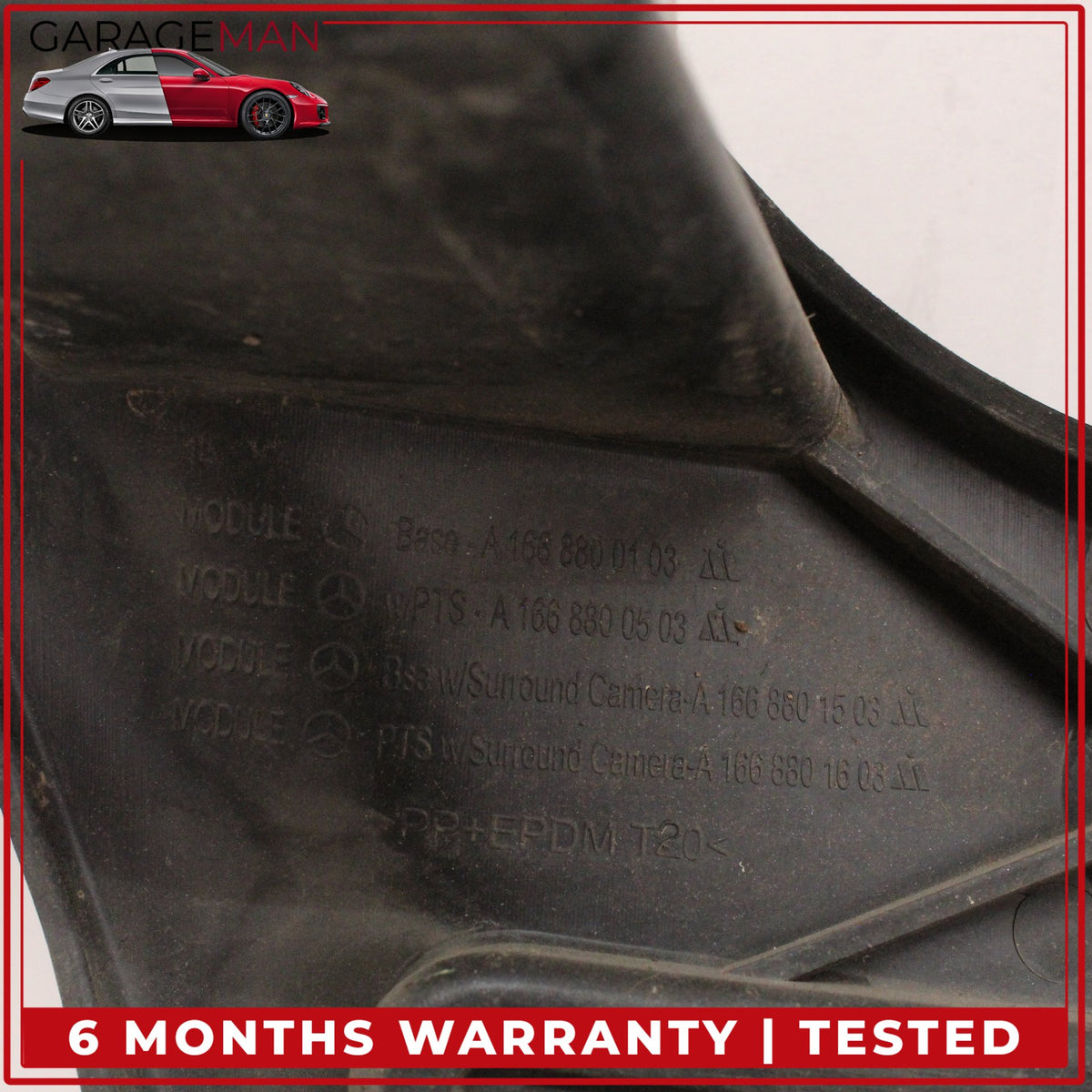 2012-2015 Mercedes W166 ML350 Front Bumper Center Lower Grille 1668800103 OEM