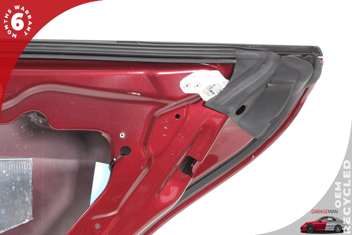 2012-2018 Mercedes W218 CLS550 Rear Right Passenger Side Door Shell Red OEM