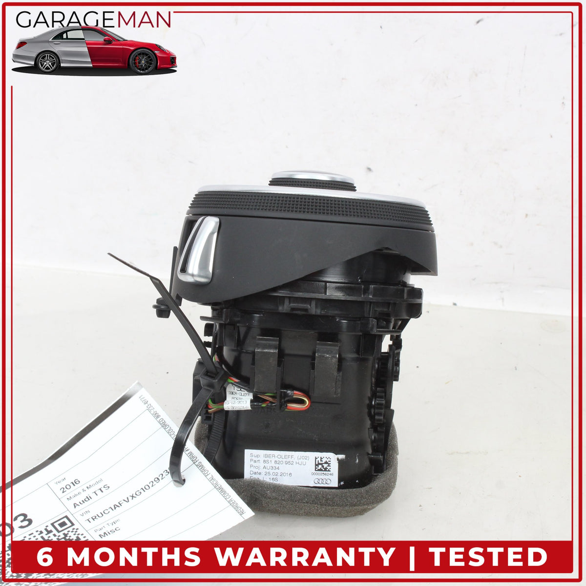 2016-2023 Audi TTS 8S Right Center Dash Air AC A/C Heater Vent 8S1820952 OEM
