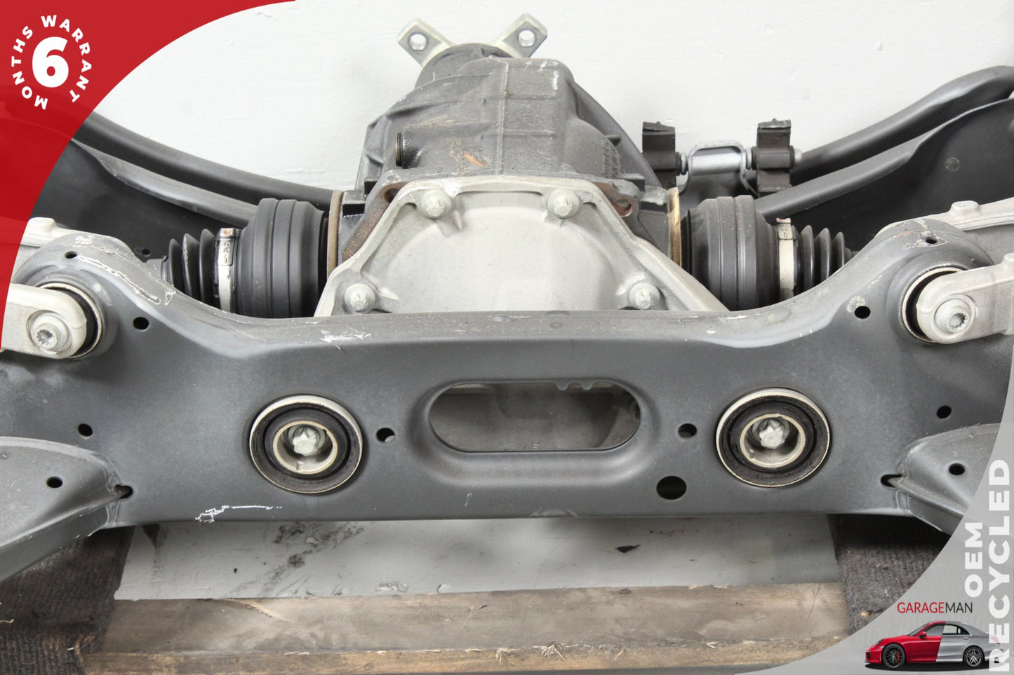 2015-2018 Mercedes-Benz C350e W205 RWD 2.0L Rear Differential Axle Spindle Subframe Bar Assembly OEM