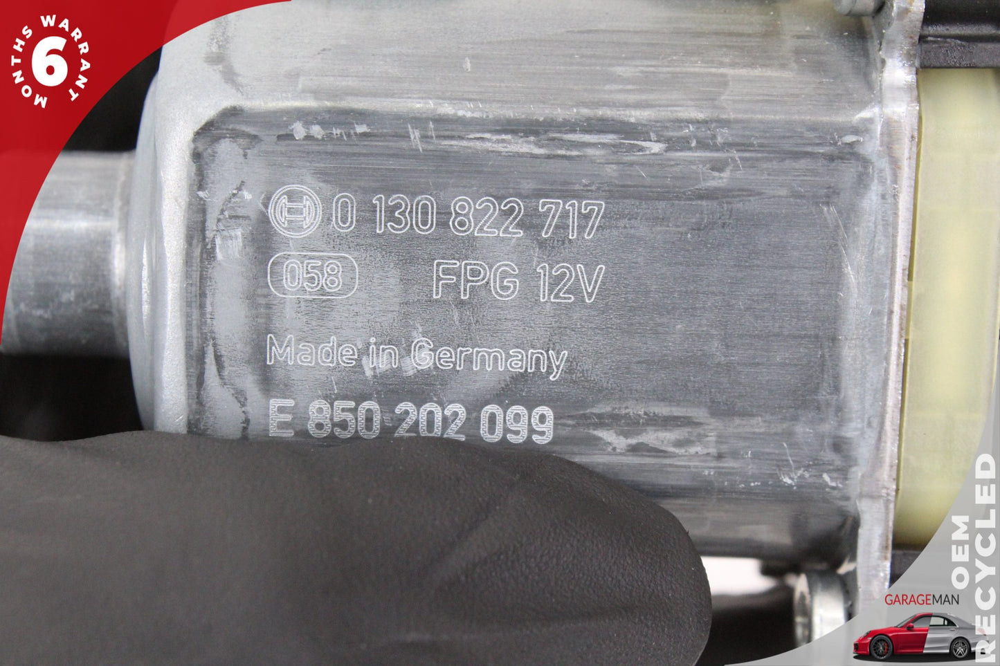 15-20 Audi A3 8V Sedan Front Right Window Regulator Motor 0130822717 Genuine
