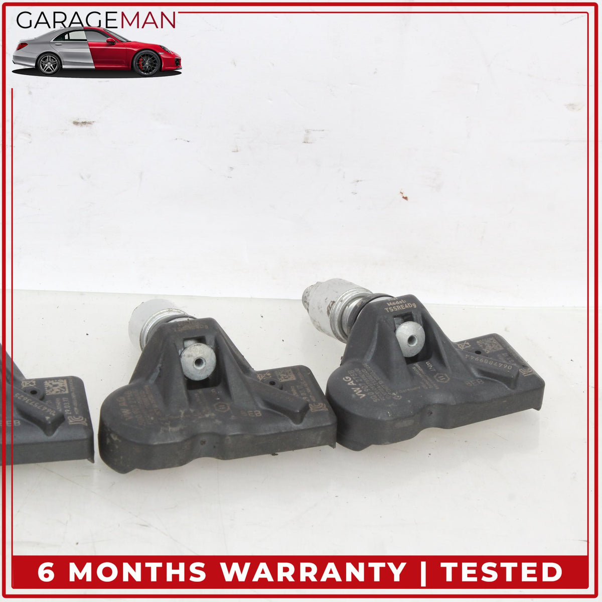 2011-2018 Porsche Cayenne 958 TPMS Tire Pressure Sensor Set of 4 5Q0907275B OEM