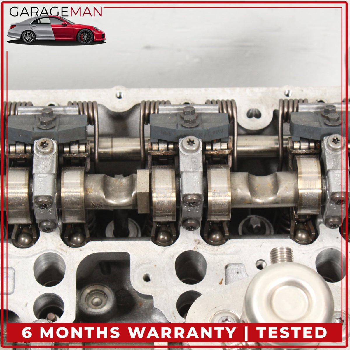 2013-2019 BMW 650i F06 AWD 4.4L Left Cylinder Head 7604870 OEM