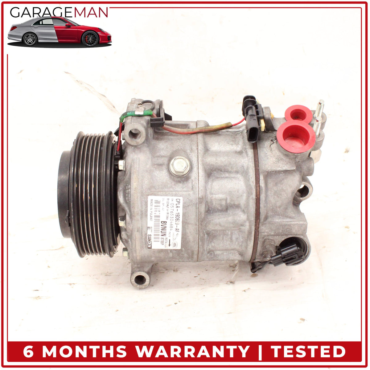 2016-2021 LR Range Rover Sport L494 AC A/C Air Conditioning Compressor OEM