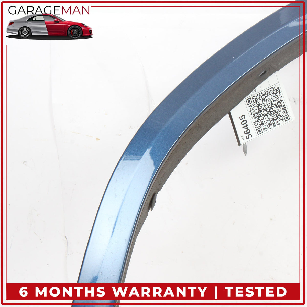2018-2024 BMW X3 G01 Rear Right Wheel Arch Moulding Blue Metallic 8064826 OEM