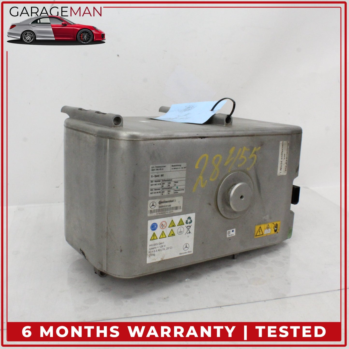 2010-2013 Mercedes W221 S400 Hybrid Lithium-Ion Engine Battery 2213430500 OEM