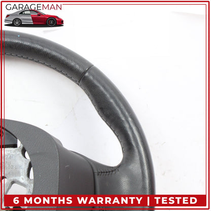 2014-2017 Infiniti Q50 V37 Front Left Heated Steering Wheel Leather Black OEM