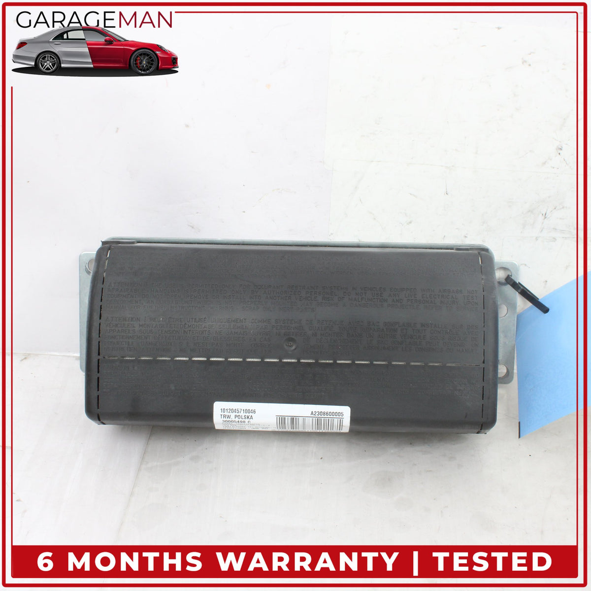 2003-2012 Mercedes R230 SL500 SL550 Front Right Dash Airbag 2308600005 OEM
