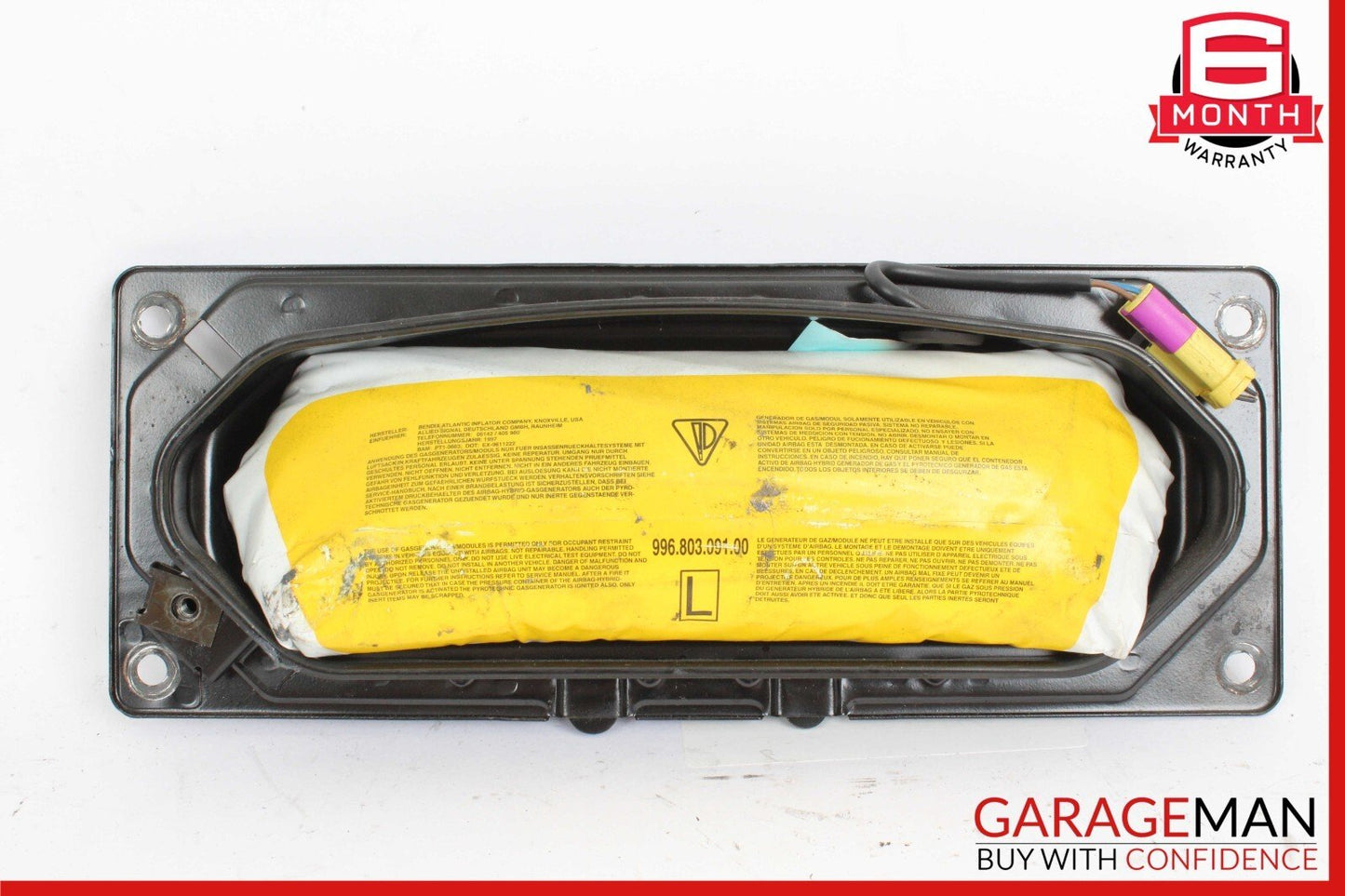 97-04 Porsche 911 Boxster 986 Carrera 996 911 Front Left Door Airbag Air Bag