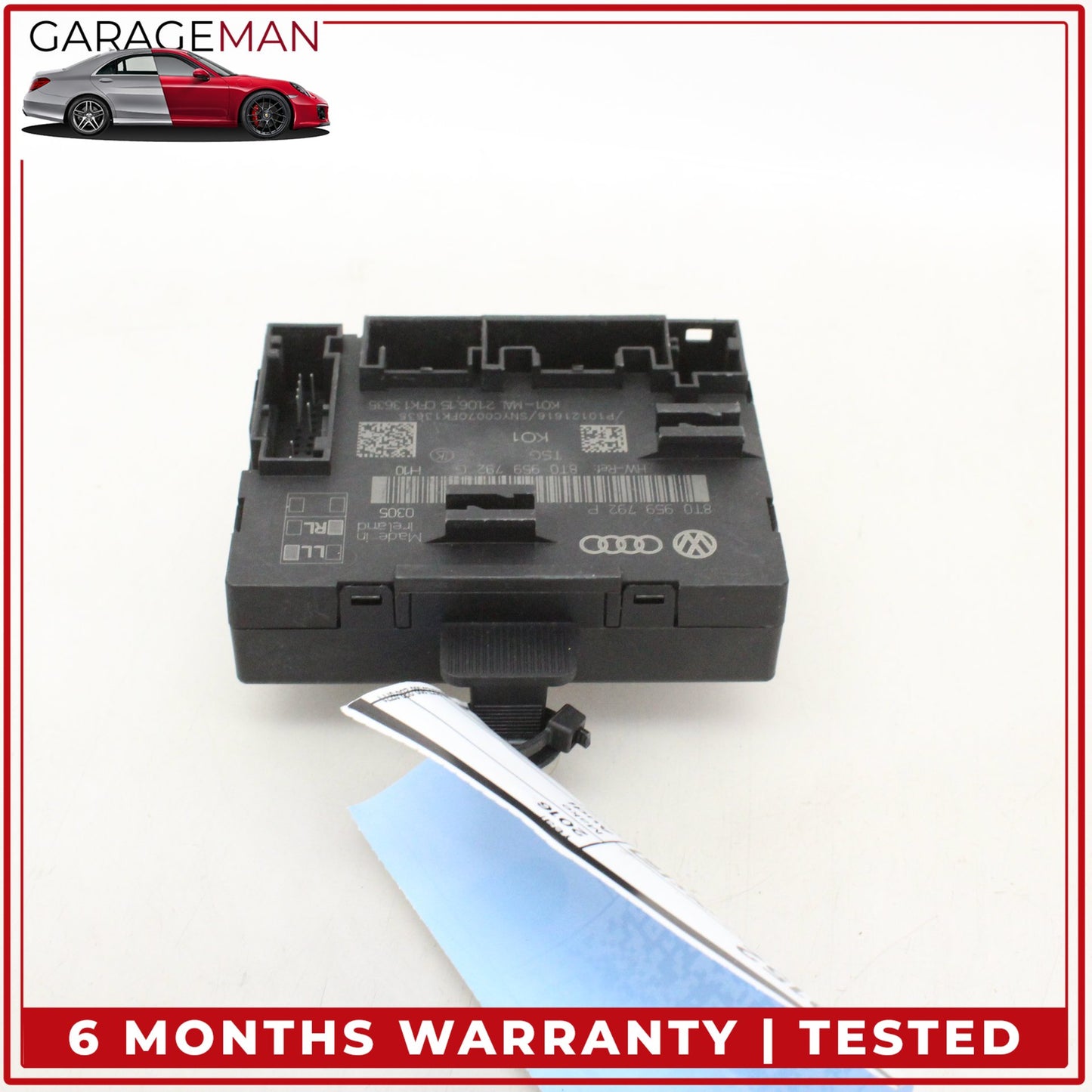 2013-2016 Audi A4 S4 Front Right Side Door Control Module Unit 8T0959792P OEM