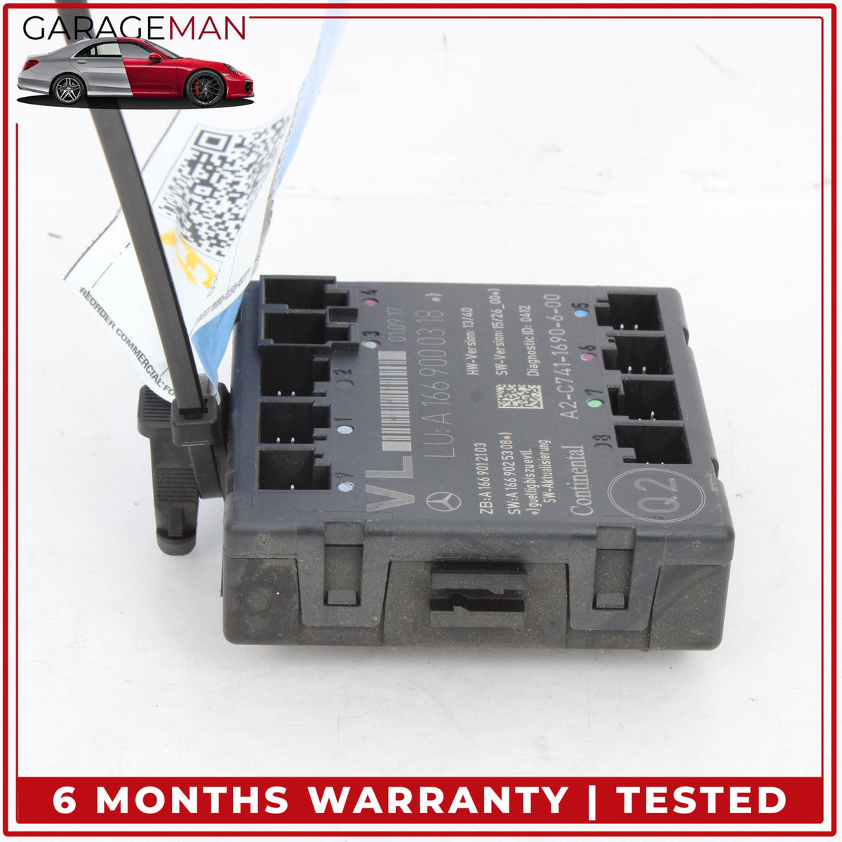 2012-2020 Mercedes-Benz GLA250 X156 Front Left Side Door Control Module OEM