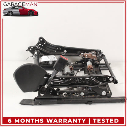 2017-2023 BMW 530e G30 Front Left Side Lower Seat Track Frame Rail w/ Motors OEM