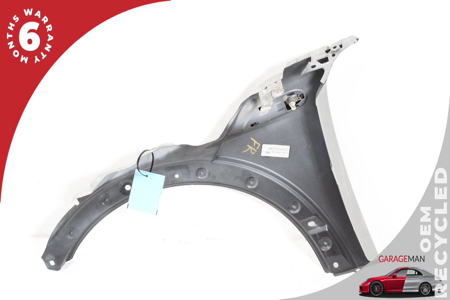 2007-2015 MINI Cooper R56 Convertible Right Front Passenger Side Fender Panel 2754726