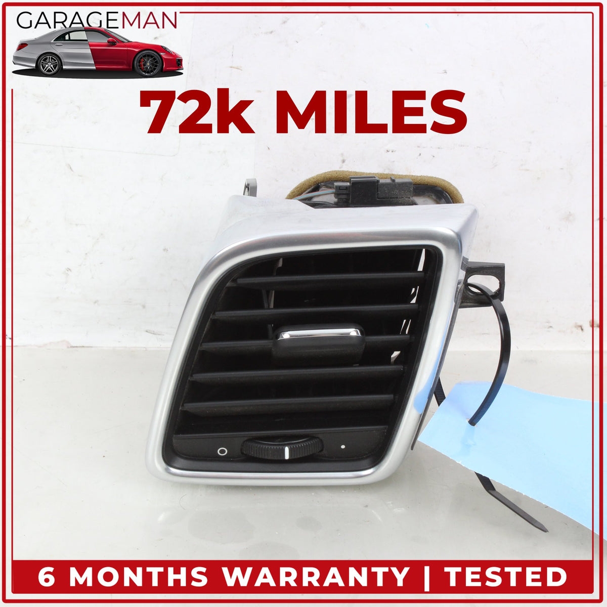 2010-2016 Porsche Panamera 970 Front Right Side Dash Outer AC A/C Air Vent OEM