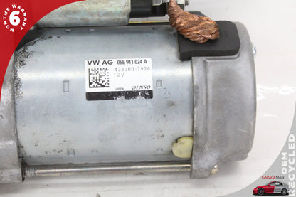 2012-2015 Audi A6 Sedan Engine Motor Starter 06E911024A OEM