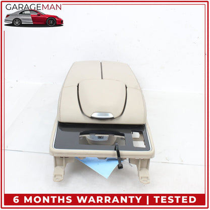 2014-2017 Mercedes C207 E400 Coupe Front Center Armrest Lid Cover Beige OEM