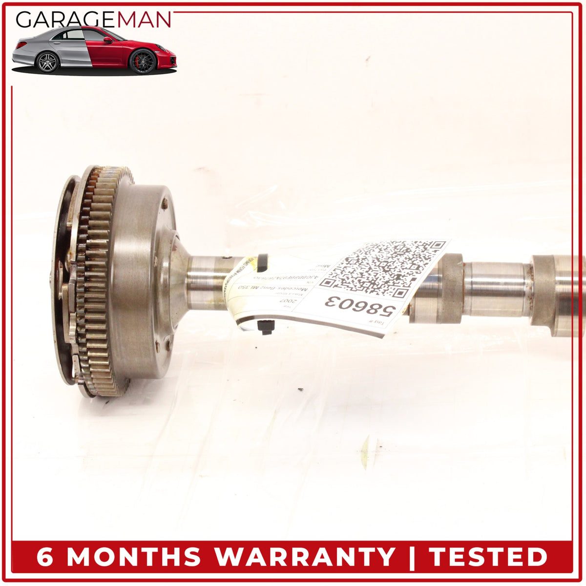 2005-2012 Mercedes W164 ML350 GLK350 S350 Left Exhaust Camshaft 2720502708 OEM